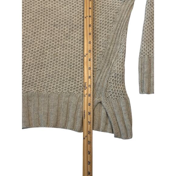 Zadig & Voltaire “Mark Deluxe C” Taupe 100% Cashmere Sweater Size S QuietLuxury - Picture 5 of 8